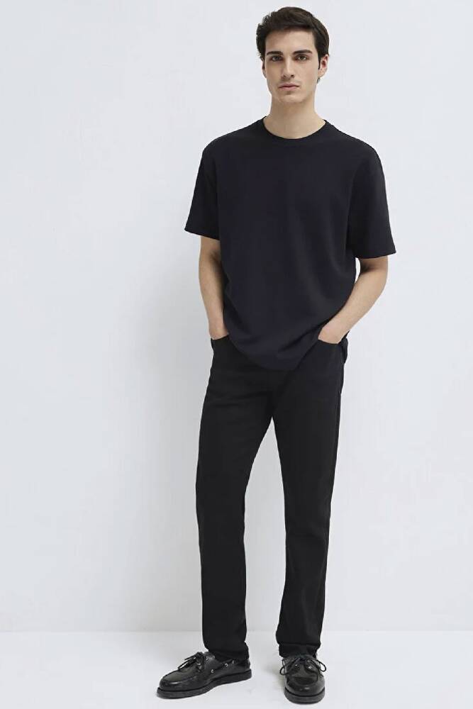 Erkek Kısa Kol Tişört 0612731-900 Siyah 