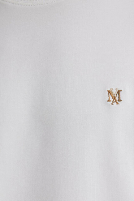 Erkek Kısa Kol Tişört 0612736-70057 Ekru - Thumbnail