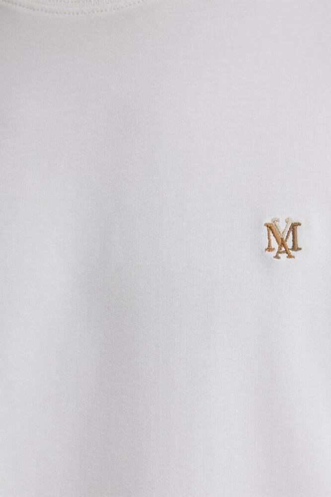 Erkek Kısa Kol Tişört 0612736-70057 Ekru 