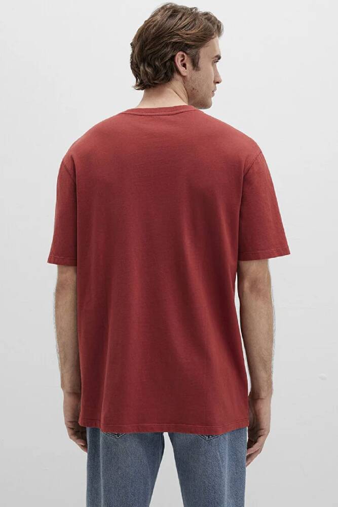 Erkek Kısa Kol Tişört 0613044-70457 Kırmızı 