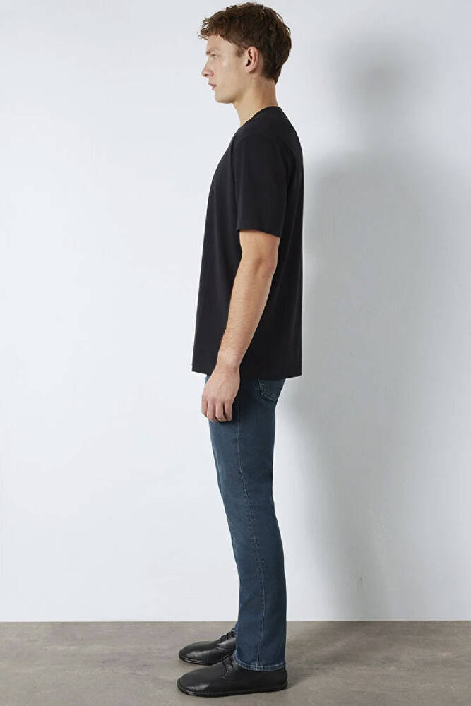 Erkek Kısa Kol Tişört 0613199-900 Siyah 