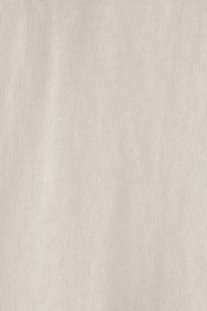 Erkek Kısa Kol Tişört 0613466-80194 Ekru 