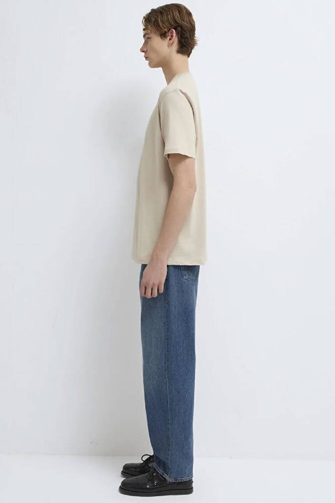 Erkek Kısa Kol Tişört 066249-70004 Bej 