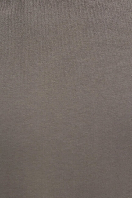 Erkek Kısa Kol Tişört 066249-87875 Kahve - Thumbnail