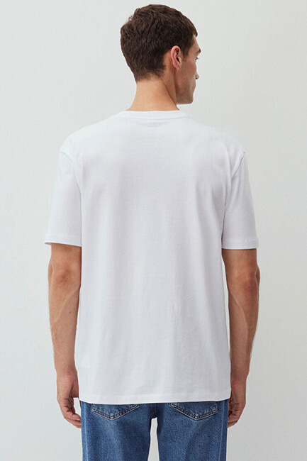 Erkek Kısa Kol Tshırt 066249-620 Beyaz - Thumbnail