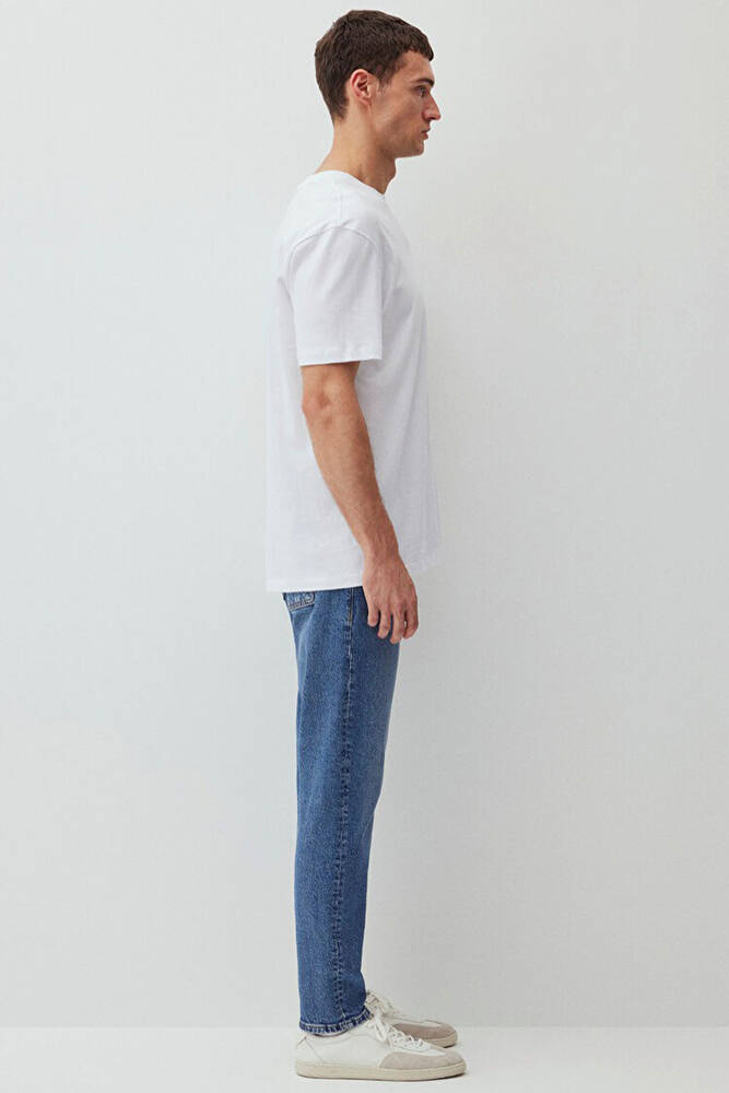 Erkek Kısa Kol Tshırt 066249-620 Beyaz 