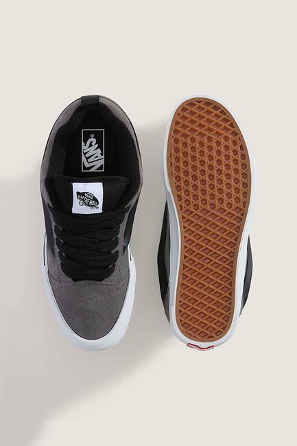 Erkek Knu Skool Ayakkabı VN000DAJPWT1 Gri (3)