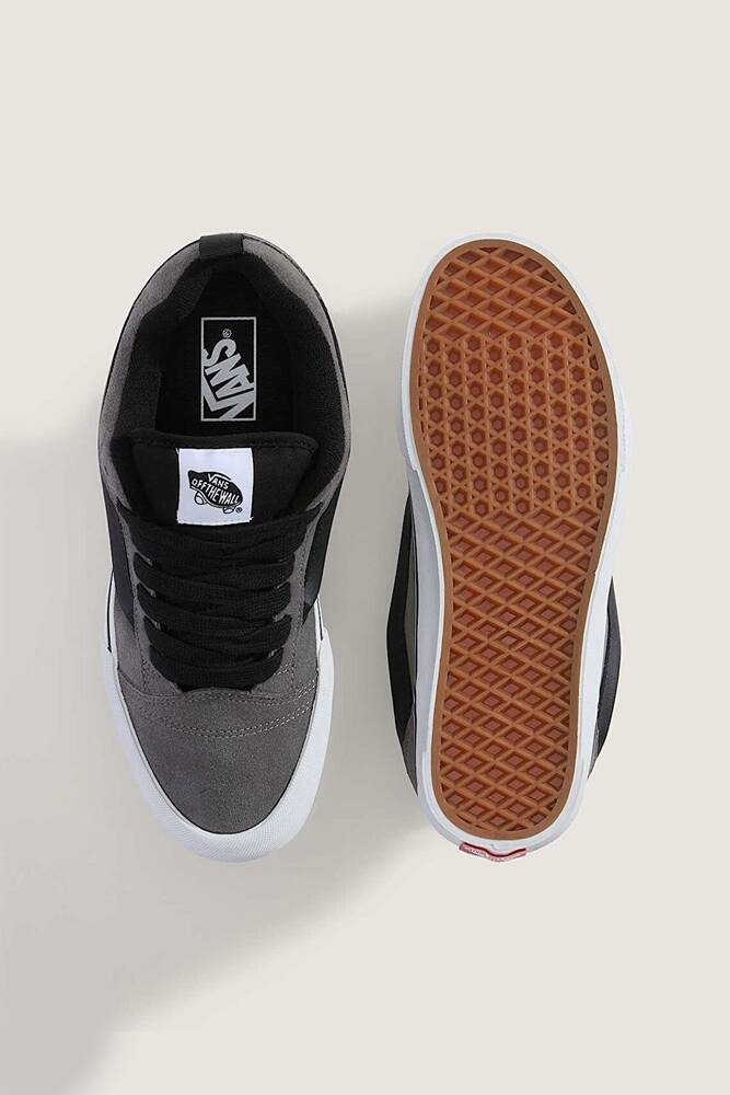 Erkek Knu Skool Ayakkabı VN000DAJPWT1 Gri 