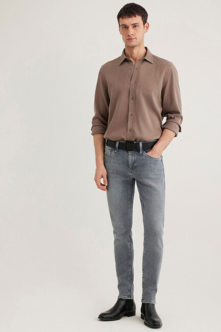 Erkek KVNÇ 90'S Jean Pantolon 001070-83703 Gri (1)