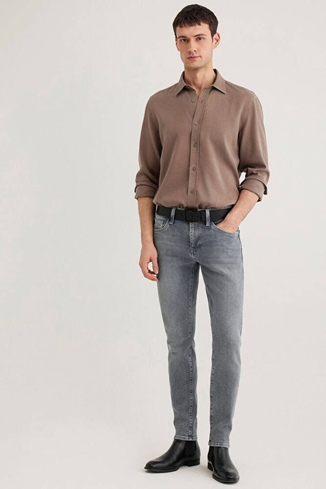 Erkek KVNÇ 90'S Jean Pantolon 001070-83703 Gri 