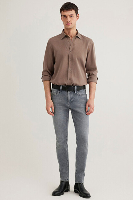 Erkek KVNÇ 90'S Jean Pantolon 001070-83703 Gri (2)