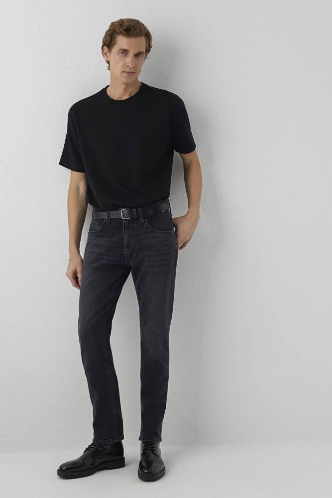 Erkek KVNÇ Mavi Black Jean Pantolon 001070-A4242 Gri - 1