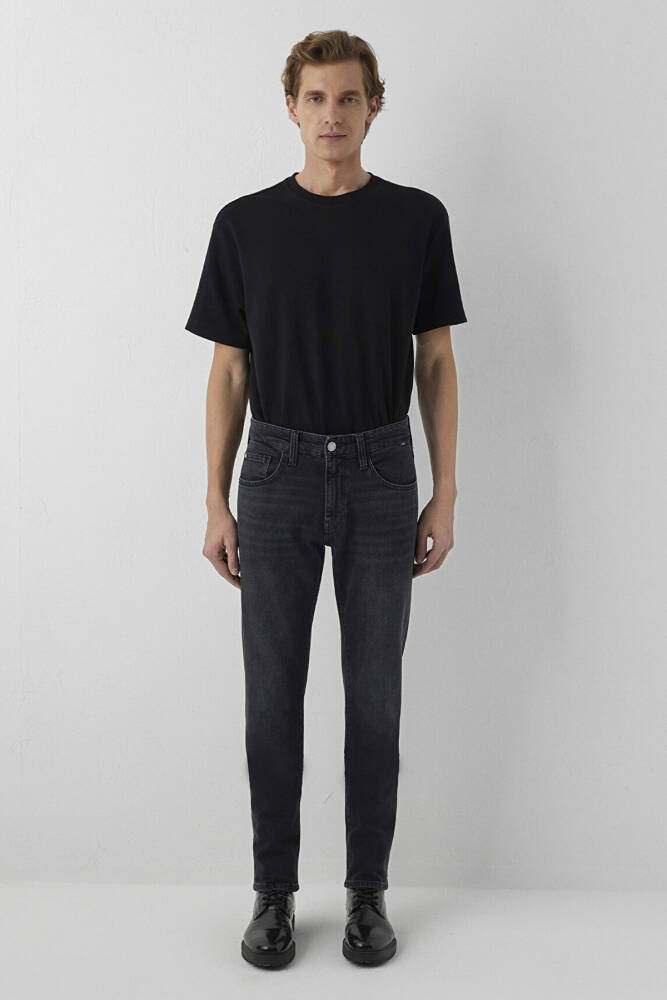 Erkek KVNÇ Mavi Black Jean Pantolon 001070-A4242 Gri - 3