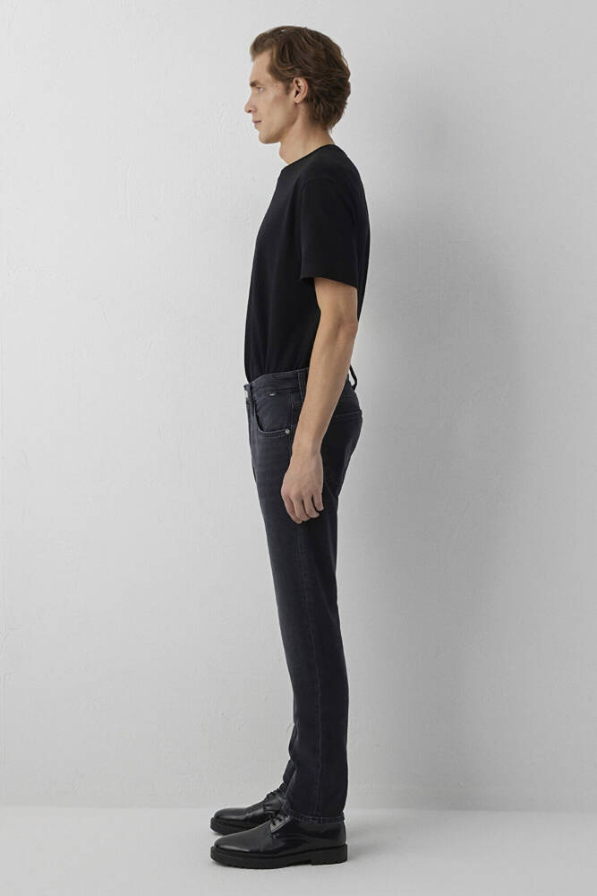 Erkek KVNÇ Mavi Black Jean Pantolon 001070-A4242 Gri - 4