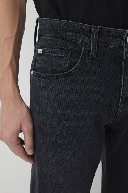 Erkek KVNÇ Mavi Black Jean Pantolon 001070-A4242 Gri - 6