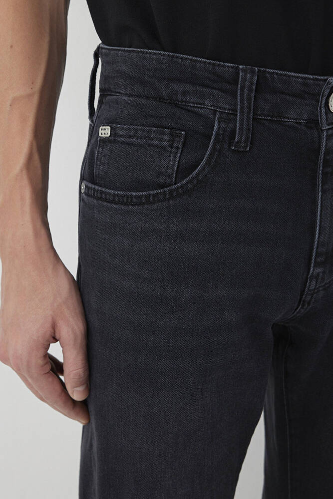 Erkek KVNÇ Mavi Black Jean Pantolon 001070-A4242 Gri - 6