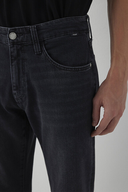 Erkek KVNÇ Mavi Black Jean Pantolon 001070-A4242 Gri - 7