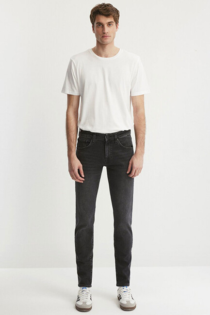 Erkek KVNÇ Urban Black Jean Pantolon 001070-34804 Gri (2)
