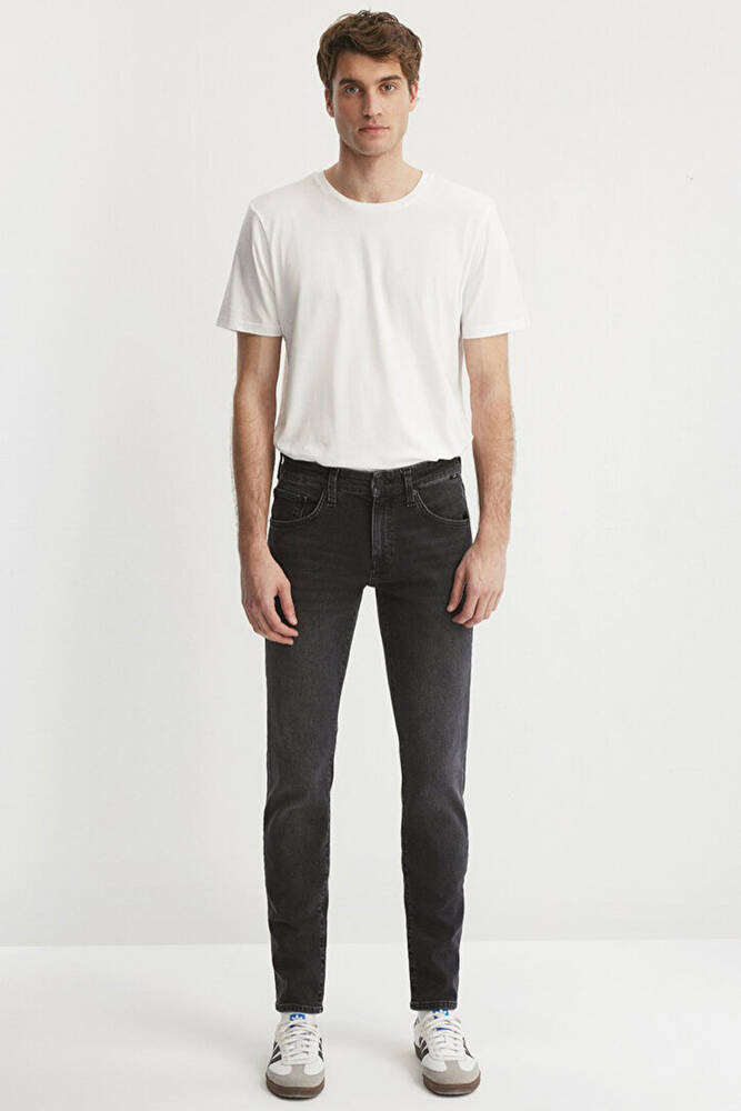 Erkek KVNÇ Urban Black Jean Pantolon 001070-34804 Gri 