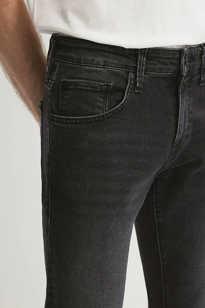 Erkek KVNÇ Urban Black Jean Pantolon 001070-34804 Gri 