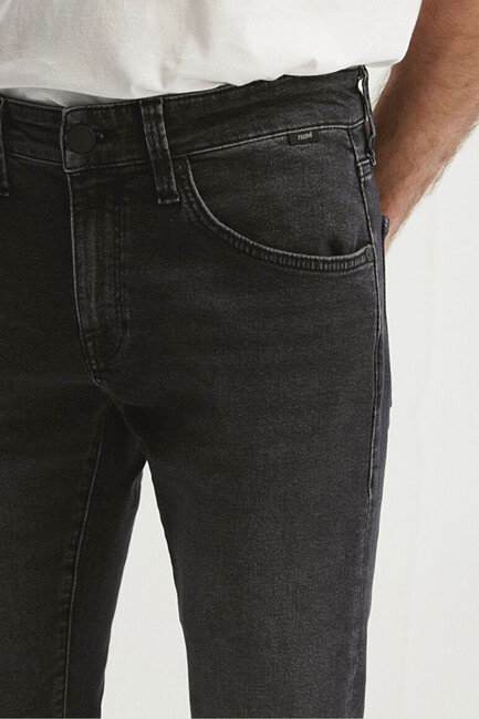 Erkek KVNÇ Urban Black Jean Pantolon 001070-34804 Gri - Thumbnail