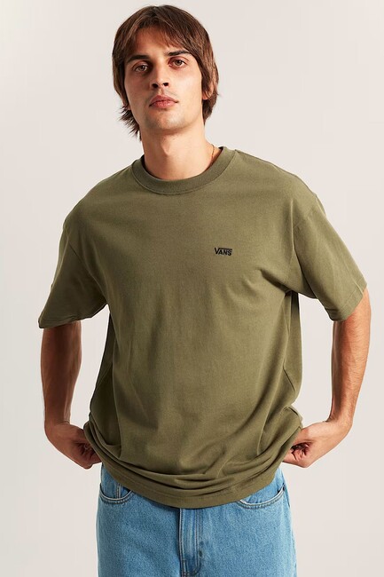 Erkek Left Chest Iı Loose Tişört VN000P1PFR11 Yeşil (1)