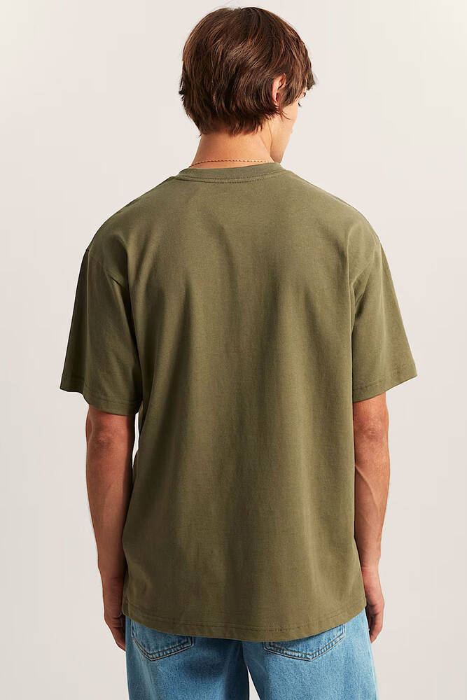 Erkek Left Chest Iı Loose Tişört VN000P1PFR11 Yeşil 