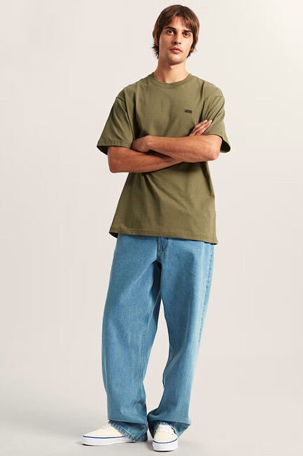 Erkek Left Chest Iı Loose Tişört VN000P1PFR11 Yeşil (3)
