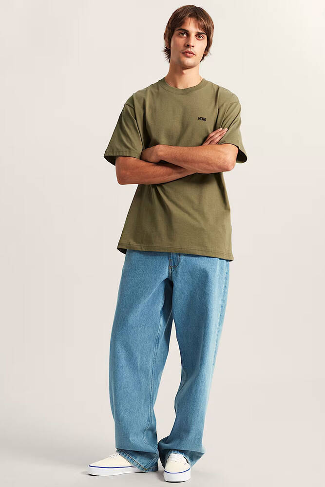 Erkek Left Chest Iı Loose Tişört VN000P1PFR11 Yeşil 