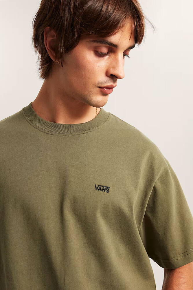 Erkek Left Chest Iı Loose Tişört VN000P1PFR11 Yeşil 