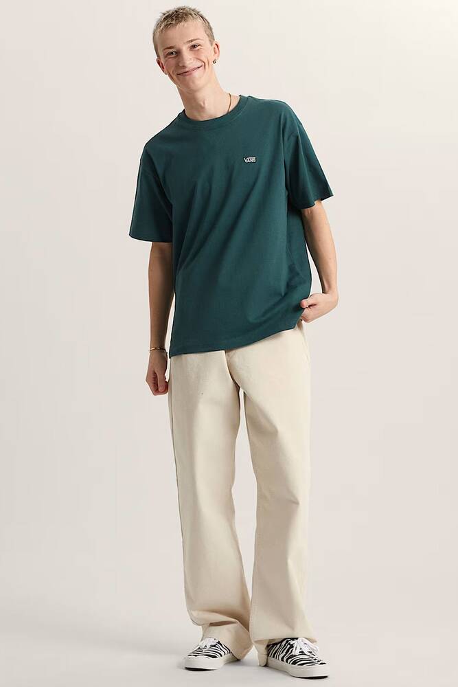 Erkek Left Chest Iı Loose Tişört VN000P1PFRJ1 Yeşil 