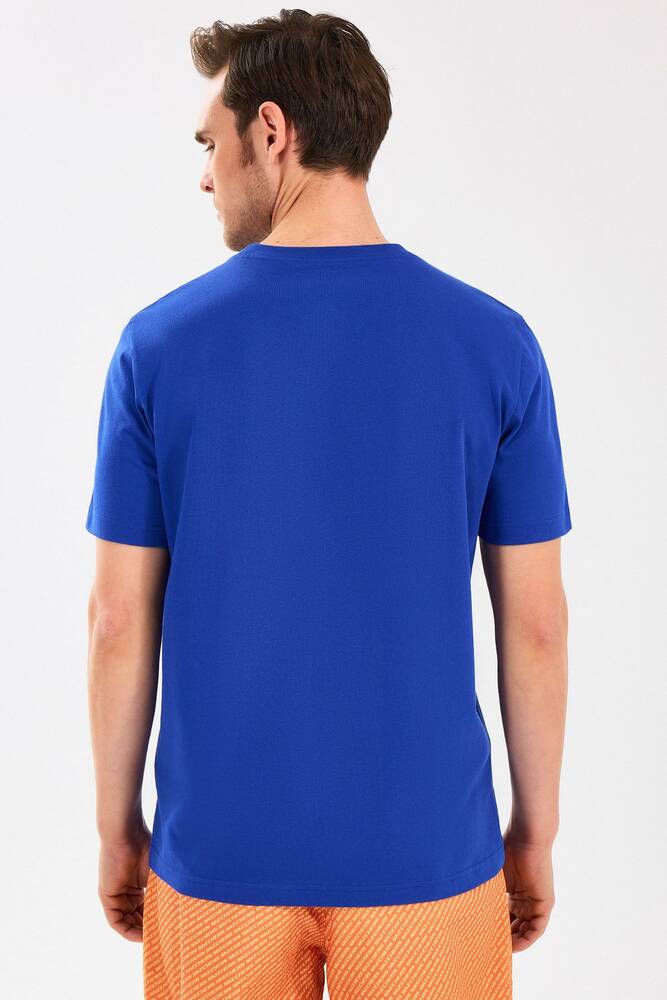 Erkek Lightweight Graphic Tişört S2510160-403 Mavi 