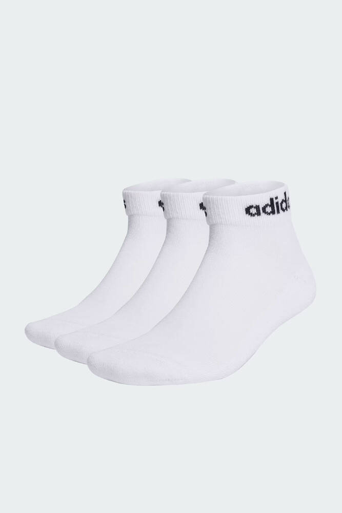 Erkek Lın Ankle 3P Çorap HT3457 Beyaz 