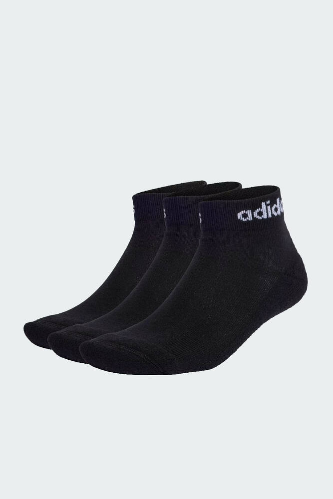 Erkek Lın Ankle 3P Çorap IC1303 Siyah 