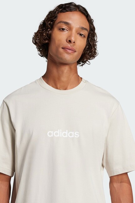 Erkek Lın SJ Tişört JE9007 Bej - Thumbnail