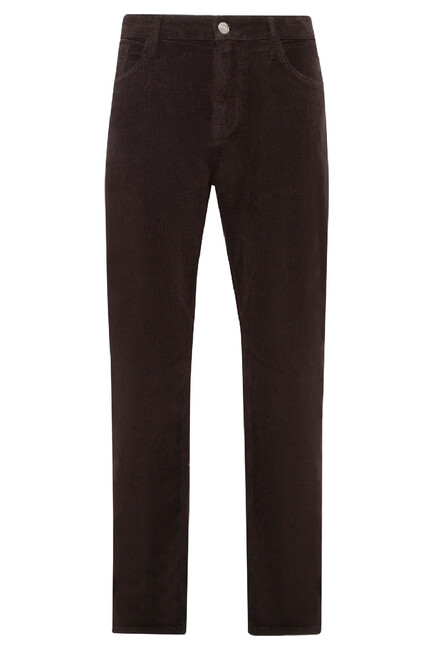 Erkek Lısbon Kadife Pantolon 0010039-91176 Kahve - Thumbnail