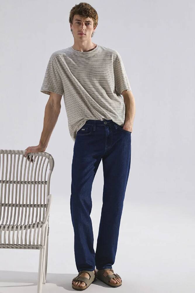 Erkek Lısbon Mavi Edition Jean Pantolon 0010039-A3298 Lacivert 