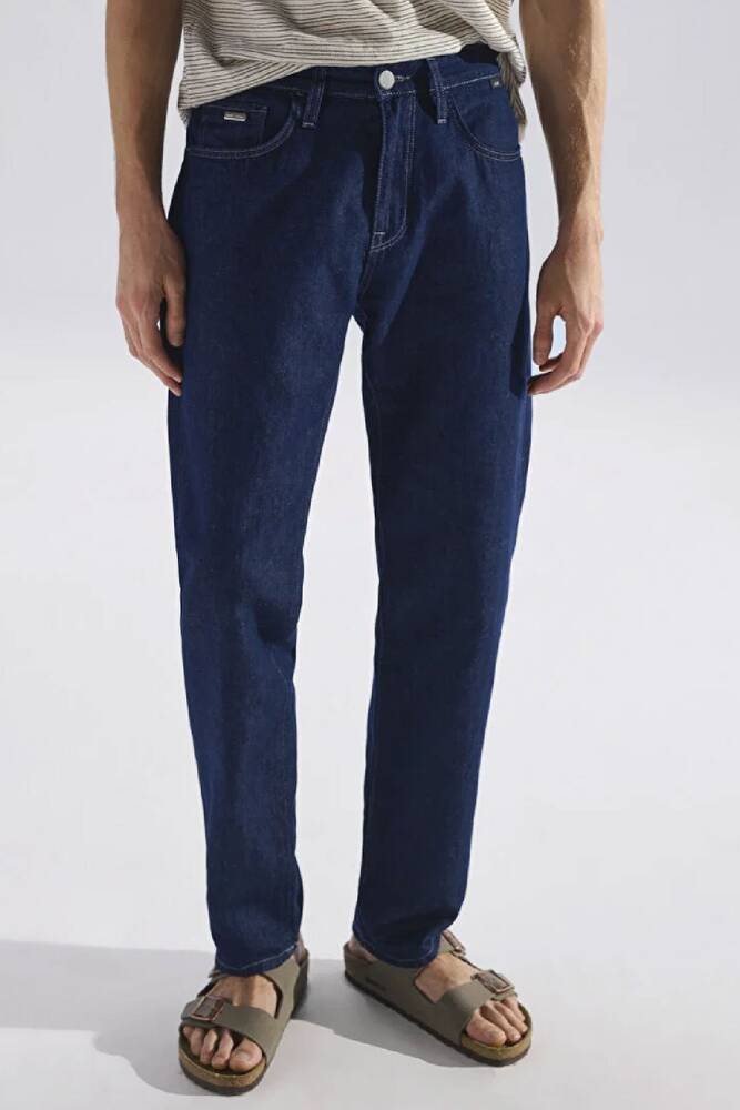Erkek Lısbon Mavi Edition Jean Pantolon 0010039-A3298 Lacivert 