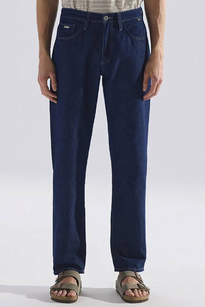 Erkek Lısbon Mavi Edition Jean Pantolon 0010039-A3298 Lacivert 