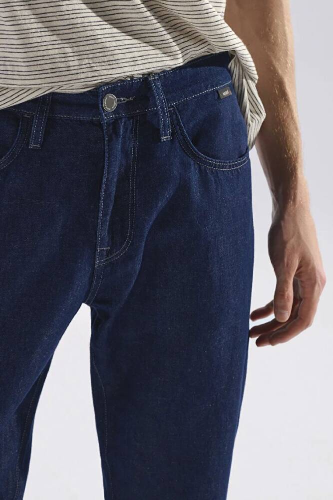 Erkek Lısbon Mavi Edition Jean Pantolon 0010039-A3298 Lacivert 