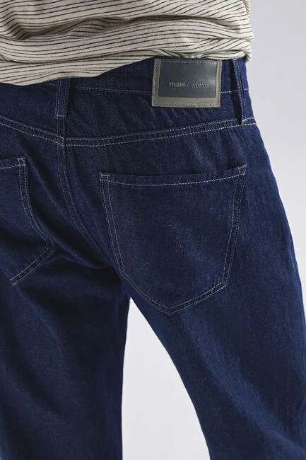Erkek Lısbon Mavi Edition Jean Pantolon 0010039-A3298 Lacivert - Thumbnail