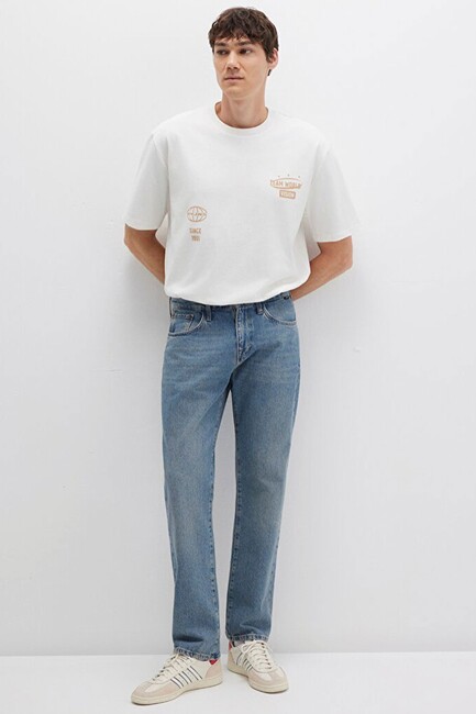 Erkek Lısbon Street Jean Pantolon 0010039-90630 Mavi (2)