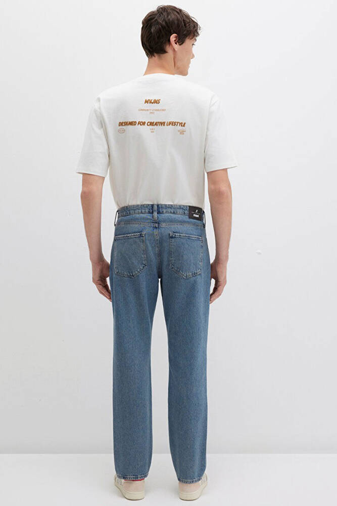 Erkek Lısbon Street Jean Pantolon 0010039-90630 Mavi 