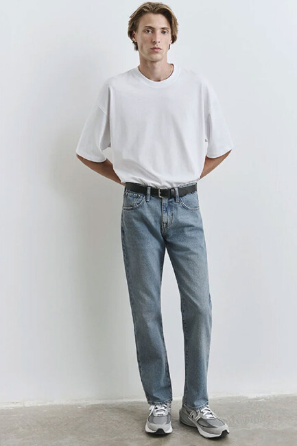 Erkek Lısbon Street Jean Pantolon 0010039-90630 Mavi (2)