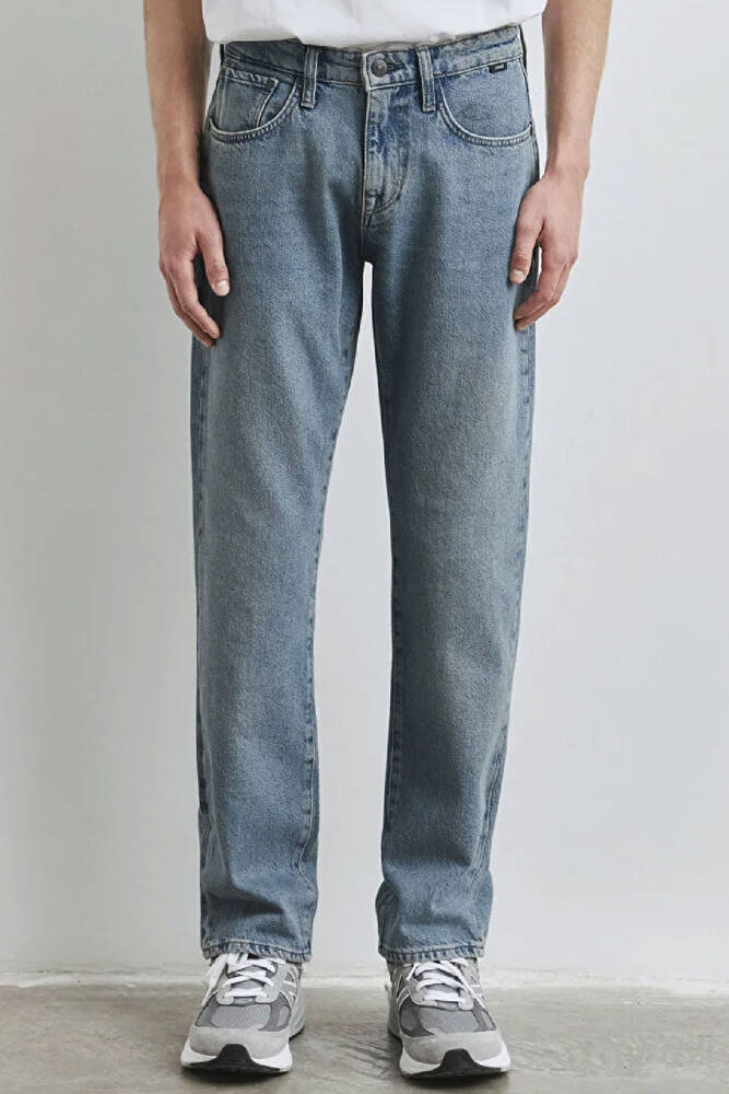 Erkek Lısbon Street Jean Pantolon 0010039-90630 Mavi 