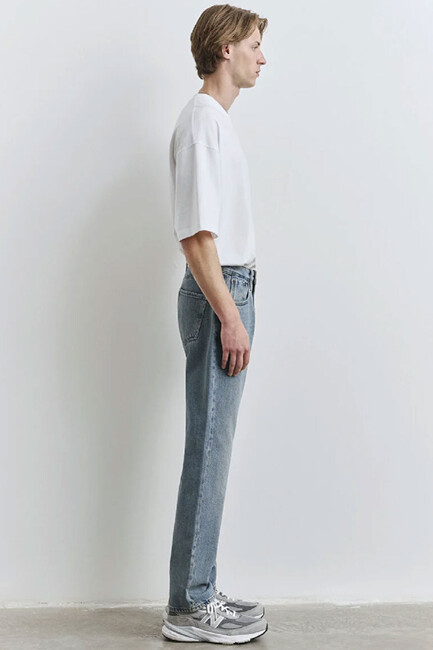 Erkek Lısbon Street Jean Pantolon 0010039-90630 Mavi - Thumbnail