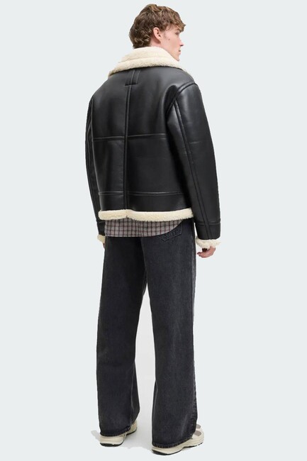 Erkek Lıverpoll Avıator Ceket 12282948 Siyah (2)