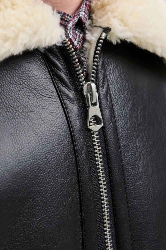 Erkek Lıverpoll Avıator Ceket 12282948 Siyah 