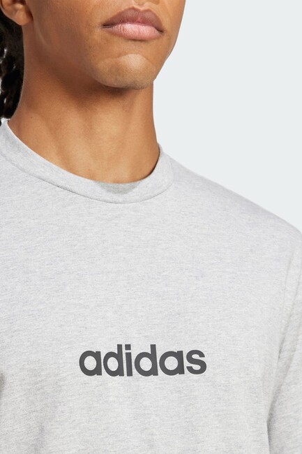 Erkek Ln SJ Tişört JE9002 Gri - Thumbnail