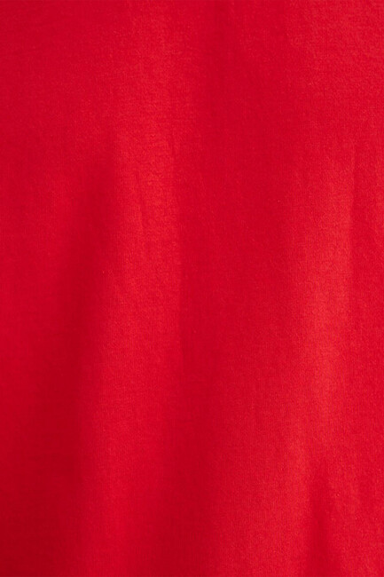 Erkek Logo Nakışlı Tişört 067074-70471 Kırmızı - Thumbnail